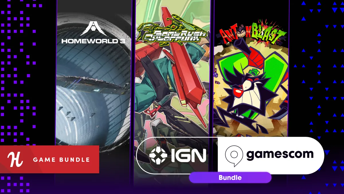 باندل جدید Humble با عنوان IGN x gamescom 2025 با عناوینی چون Homeworld 3، Bomb Rush Cyberfunk و بازی‌های دیگر رونمایی شد.