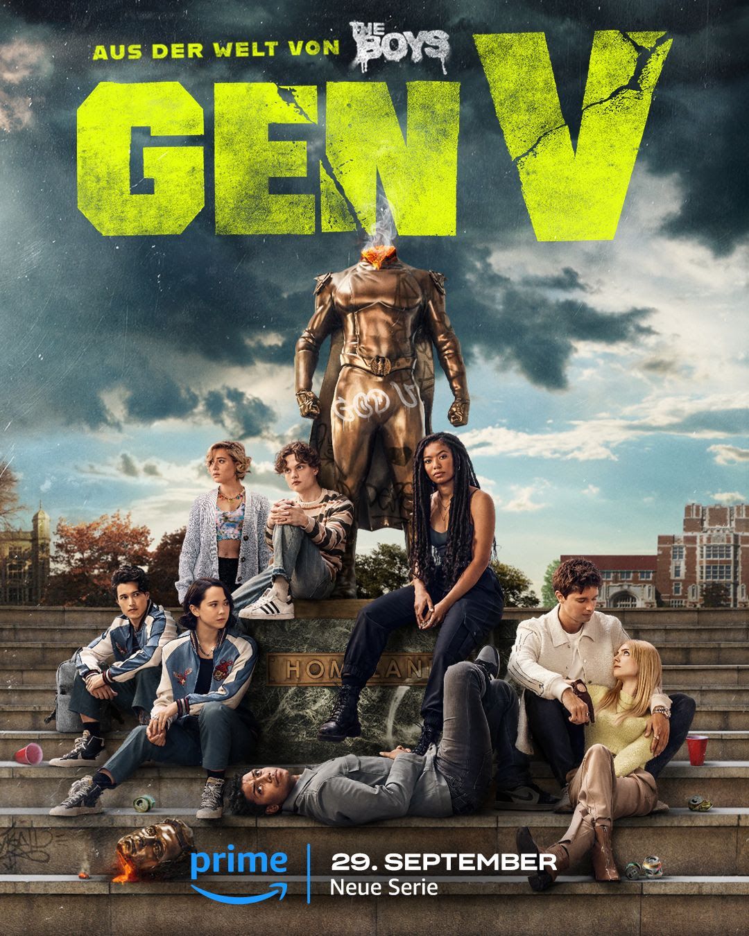 The Boys Spin-Off, Gen V, Returns To God U In Season 2 Trailer — Now Set In Homelander’s America