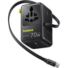 ٪50 پس انداز در شارژر دیواری بین المللی باسئوس دارای 4 پورت USB و 2 خروجی، گزینه ای مناسب برای آیفون 17 اپل