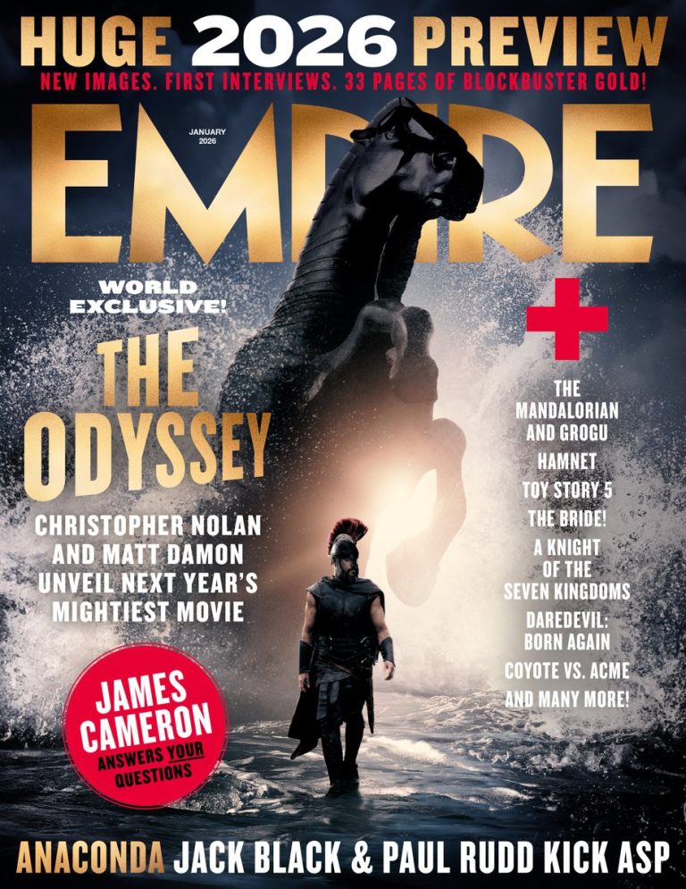 Empire reveals its world-exclusive covers for The Odyssey.
