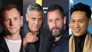 پادکست فیلم امپایر با مهمان‌داری تارون اگرتون، جورج کلونی و آدام سندلر، به همراه جان ام. چو