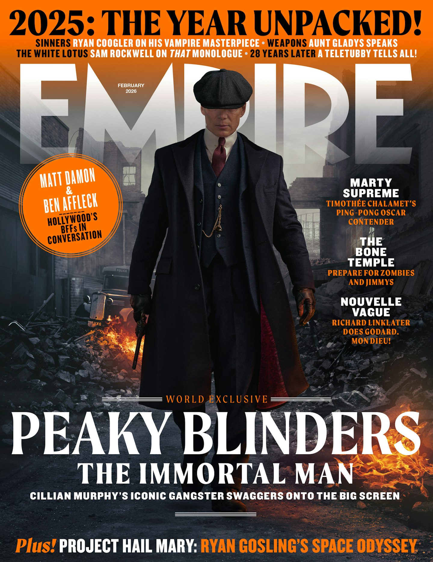 Empire – February 2026 cover – Peaky Blinders: The Immortal Man