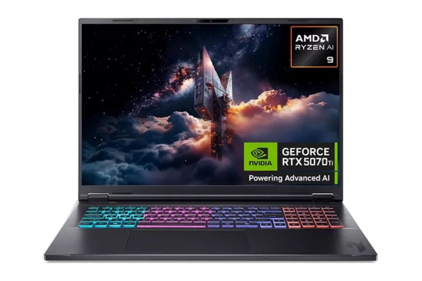 ACER Nitro 18 AI 18" Gaming Laptop - AMD Ryzen AI 9, RTX 5070 Ti,