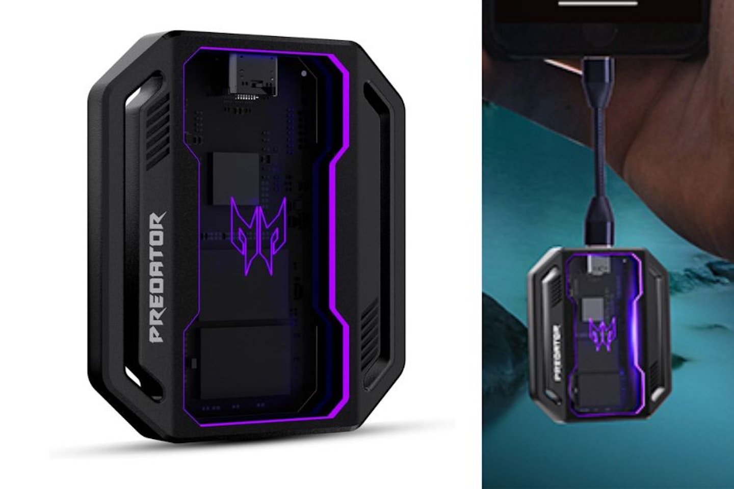 Acer Predator GP30 External SSD 1TB with Dynamic RGB Lighting