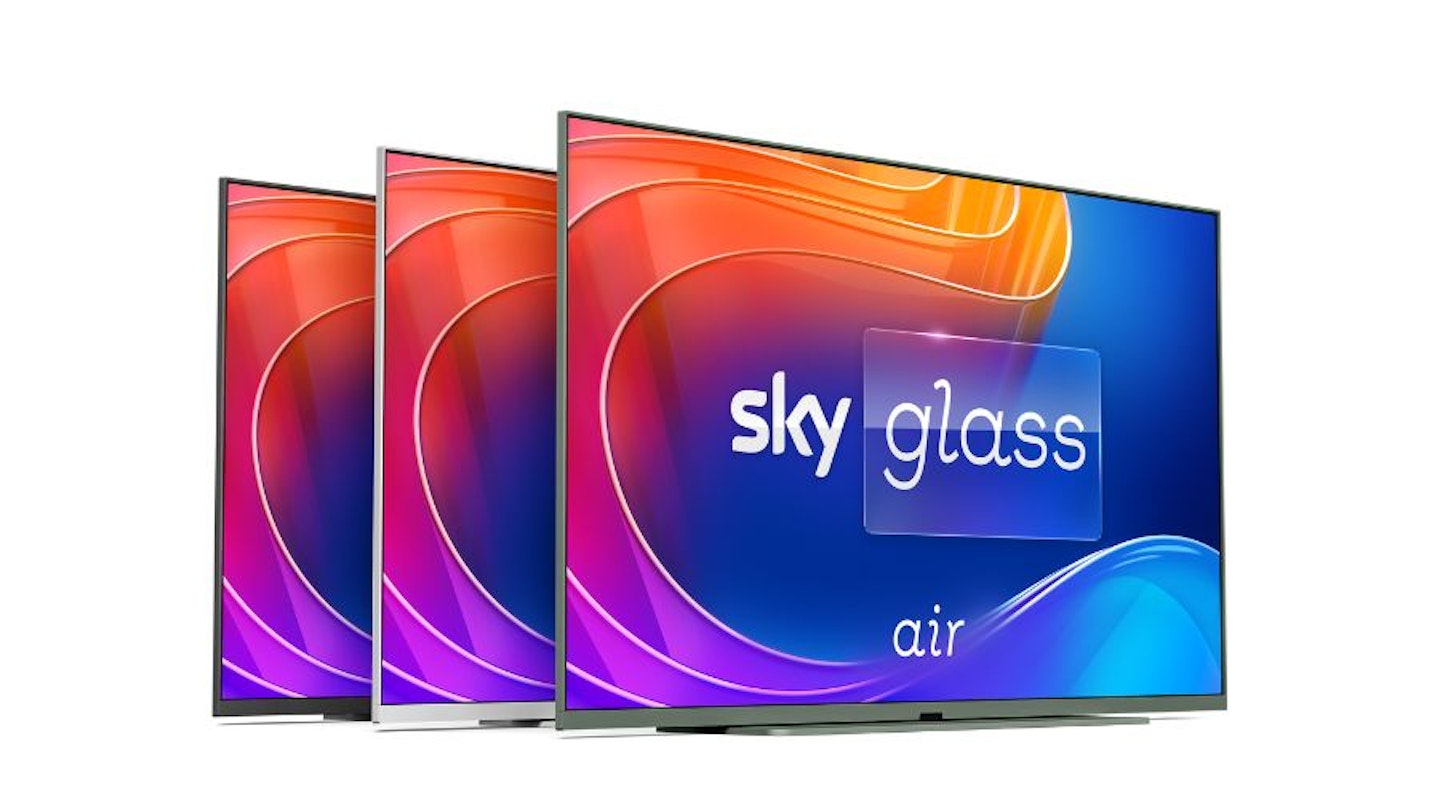 Sky Glass Air. Sky January Sale TV deal. 43-inch, 55-inch and 65-inch available.