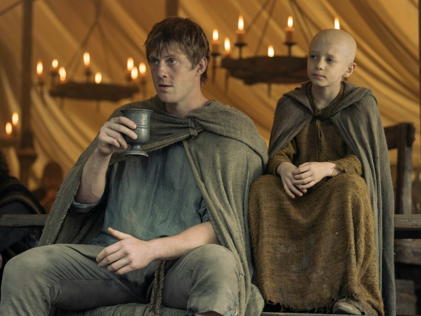 A Knight of the Seven Kingdoms still featuring Peter Claffey and Dexter Sol Ansell. Sky Atlantic, Sky January Sale.