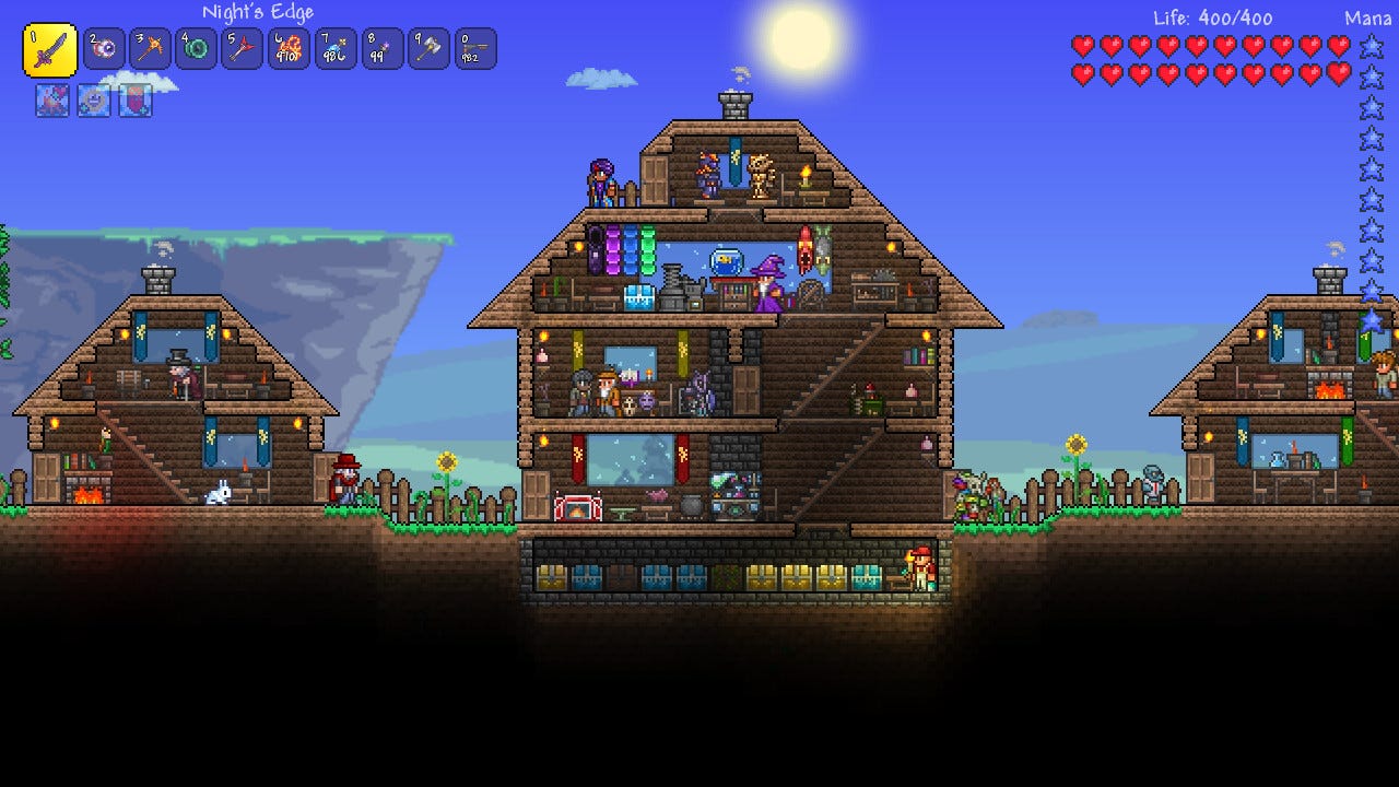 Terraria Patch 1.4.5, the Bigger and Boulder Update, Sparks Highest Player Numbers in Nearly 6 Years