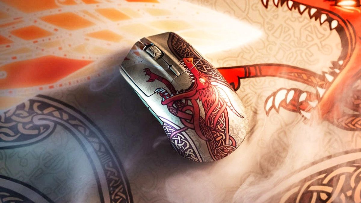 کاهش چشمگیر قیمت ماوس گیمینگ SteelSeries CS2 Dragon Lore Edition