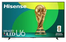 Hisense 65" Class U6 Series MiniLED QLED UHD 4K Smart Fire TV (2025)