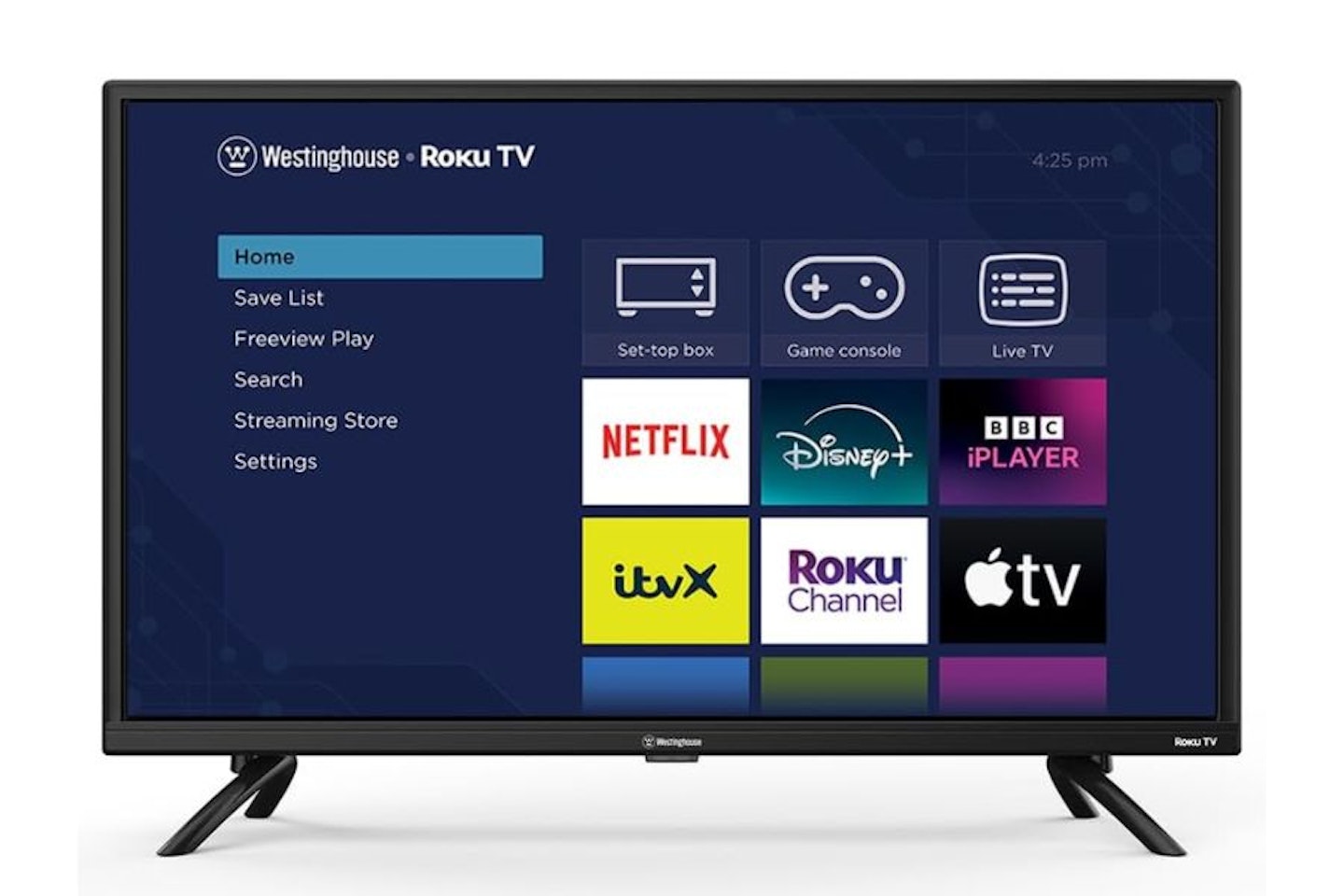 Westinghouse 32 Inch TV Smart Roku OS TV