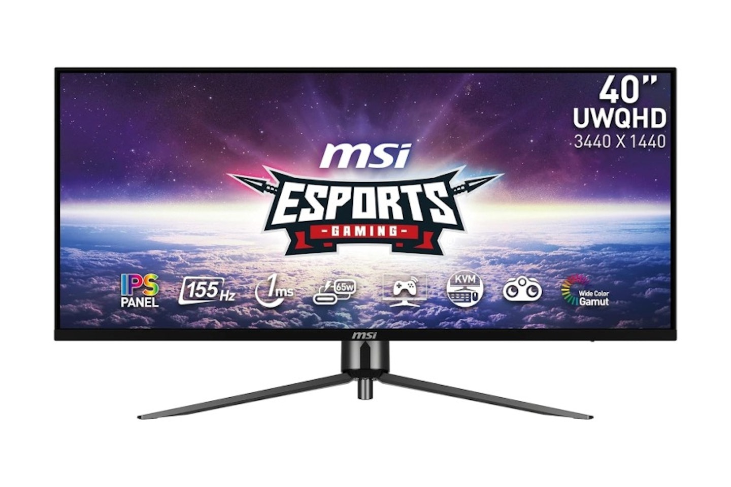 Best gaming monitors. MSI MAG 401QR 40-inch esports gaming monitor. Best ultrawide gaming monitor.
