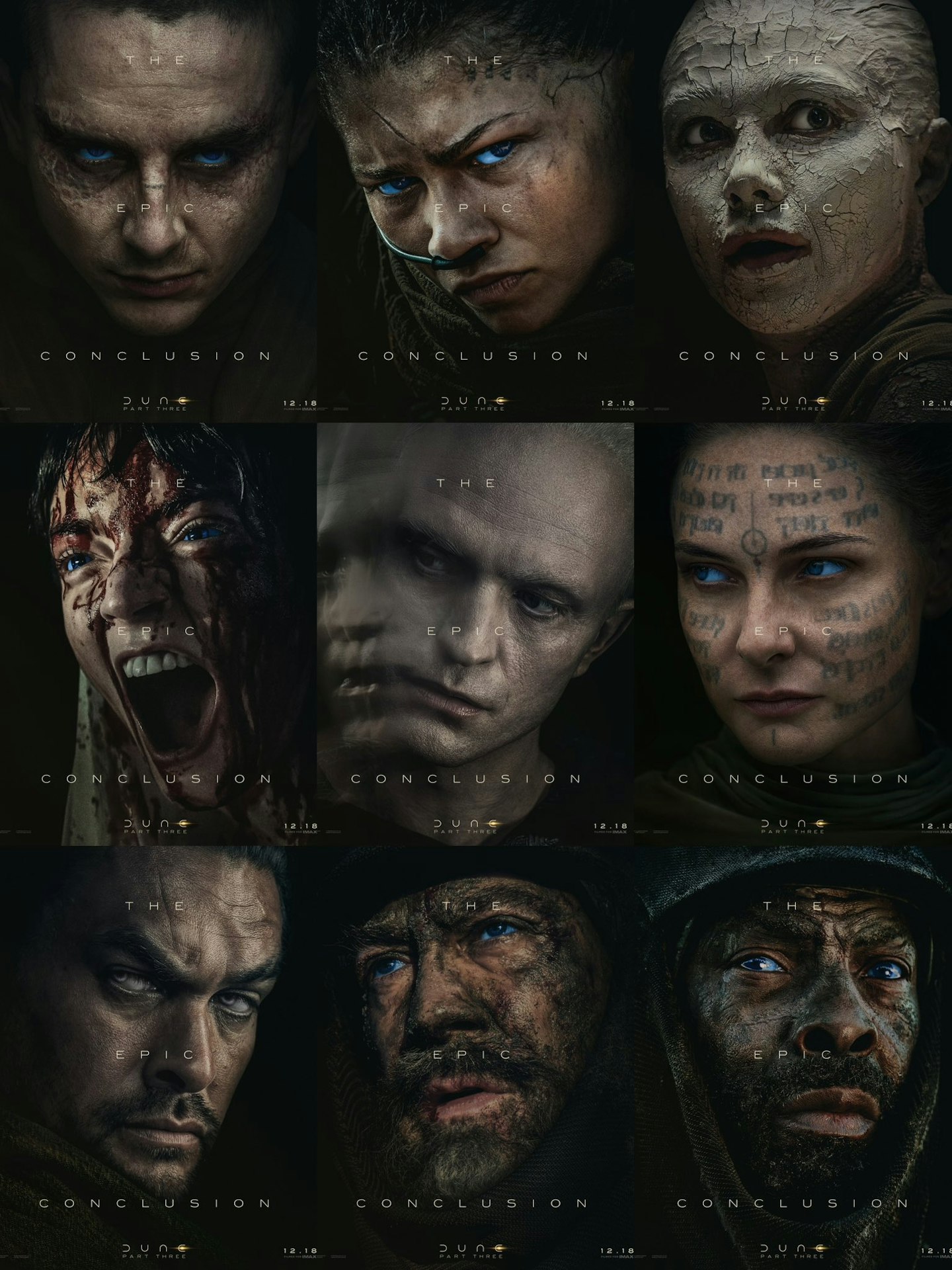 Dune 3 Character Posters