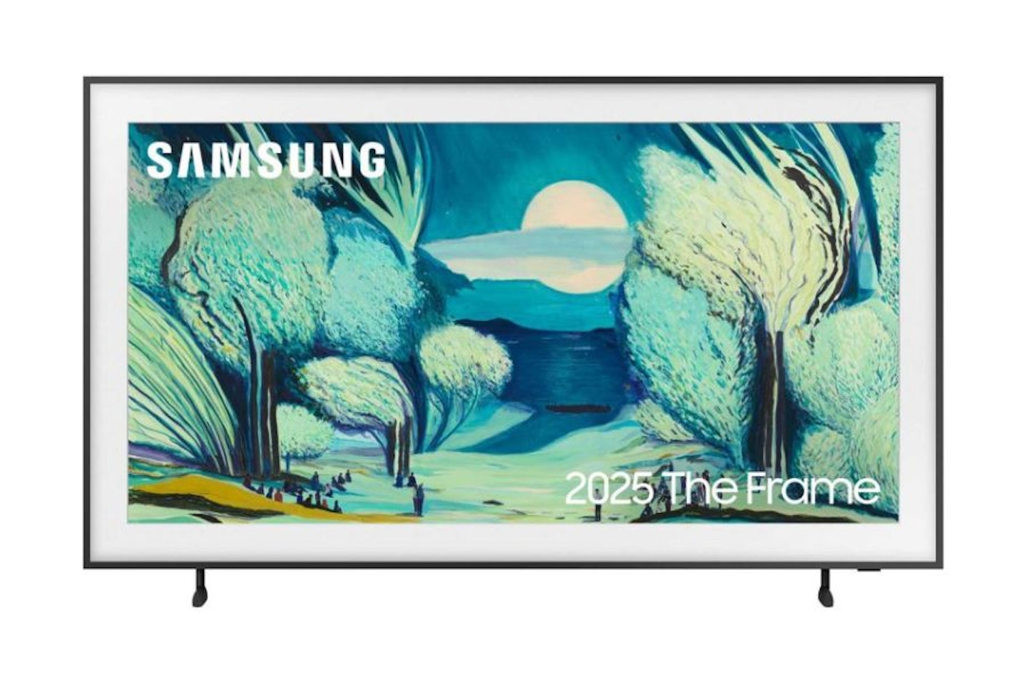 Samsung The Frame (2025) 55-inch 4K Ultra HD QLED HDR Smart TV - Best 55-inch TV for wall mounting