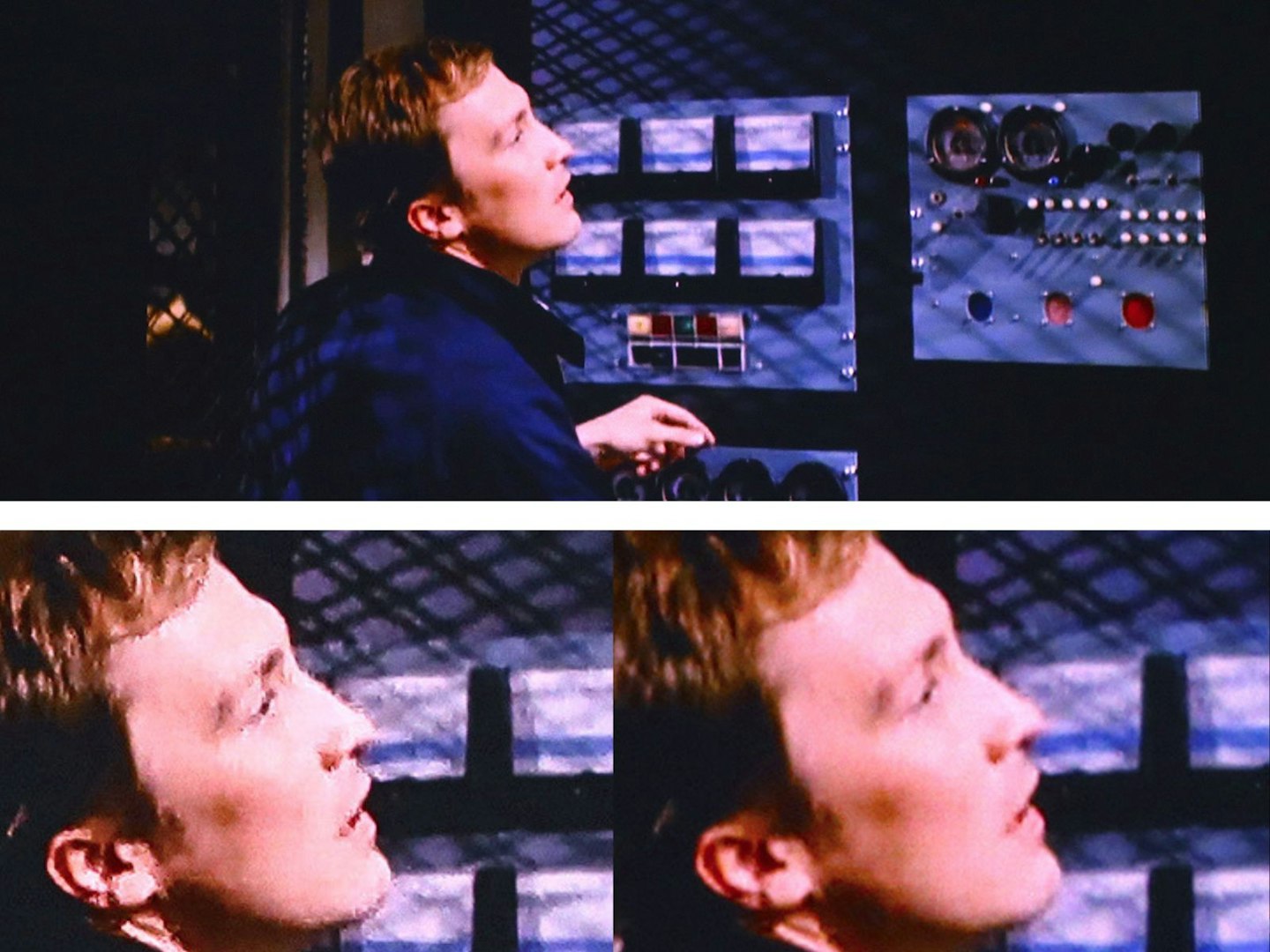 The Invaders: Inquisition scenes on the Hisense M2 Pro projector with and without optimisation