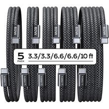 Get a 5-Pack of 60W USB Type-C Cables for $7.50 (Averages Out to a Mere $1.50 Per Cable)