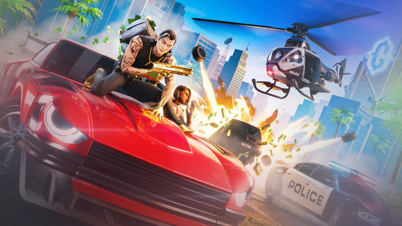 GTA Streamer Turned Dev Launches Cash Heist City in Fortnite