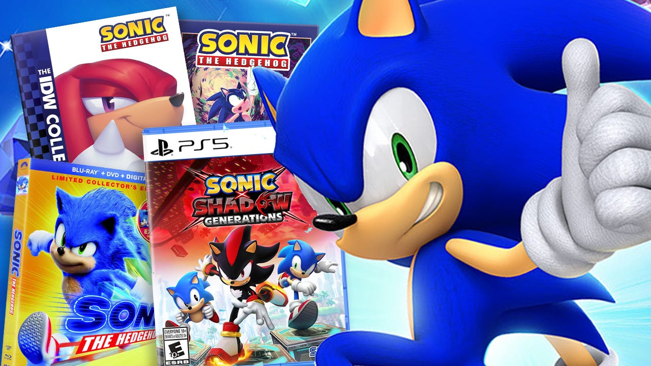 Massive Sonic Sale Hits Amazon as SEGA Continues 2026 "Forever Fast" Anniversary Year Celebrations