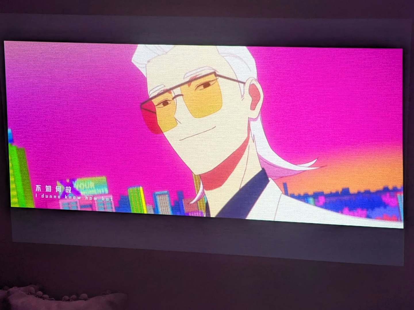 Portable Projector Colour example