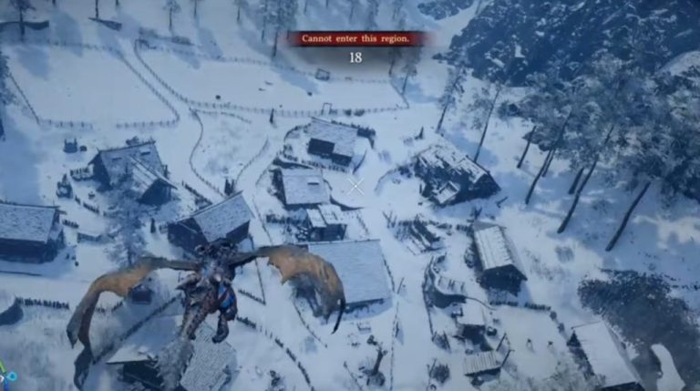 Crimson Desert Player Takes a Dragon Ride Out of Bounds, Discovers Previously Unseen Parts of Pywel