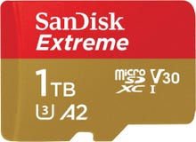 SanDisk Extreme 1TB MicroSD Card