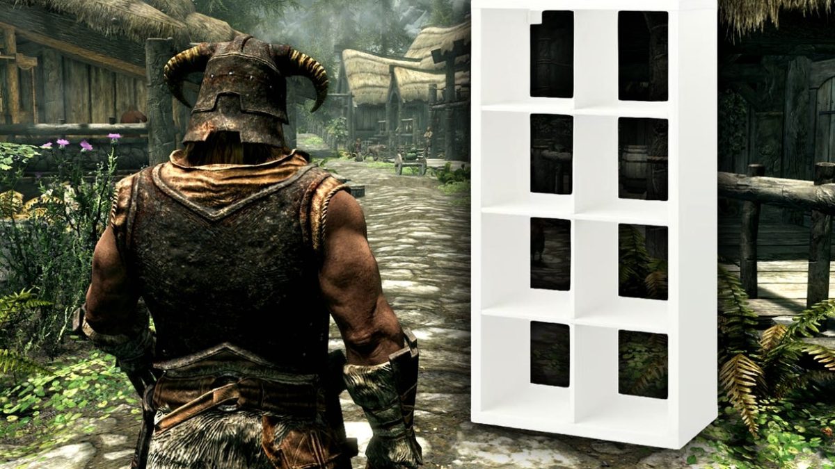 همکاری غیرمنتظره ایکیا با بازی اسکایریم: آیا قبل از Elder Scrolls 6، میز و صندلی خواهیم داشت؟