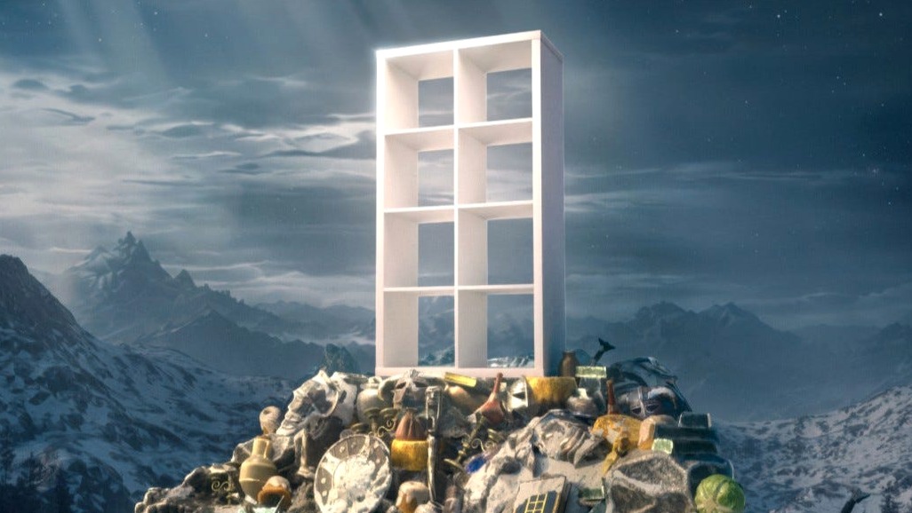 مد جدید Skyrim: همراهی جالب با کتابخانه Kallax از IKEA
