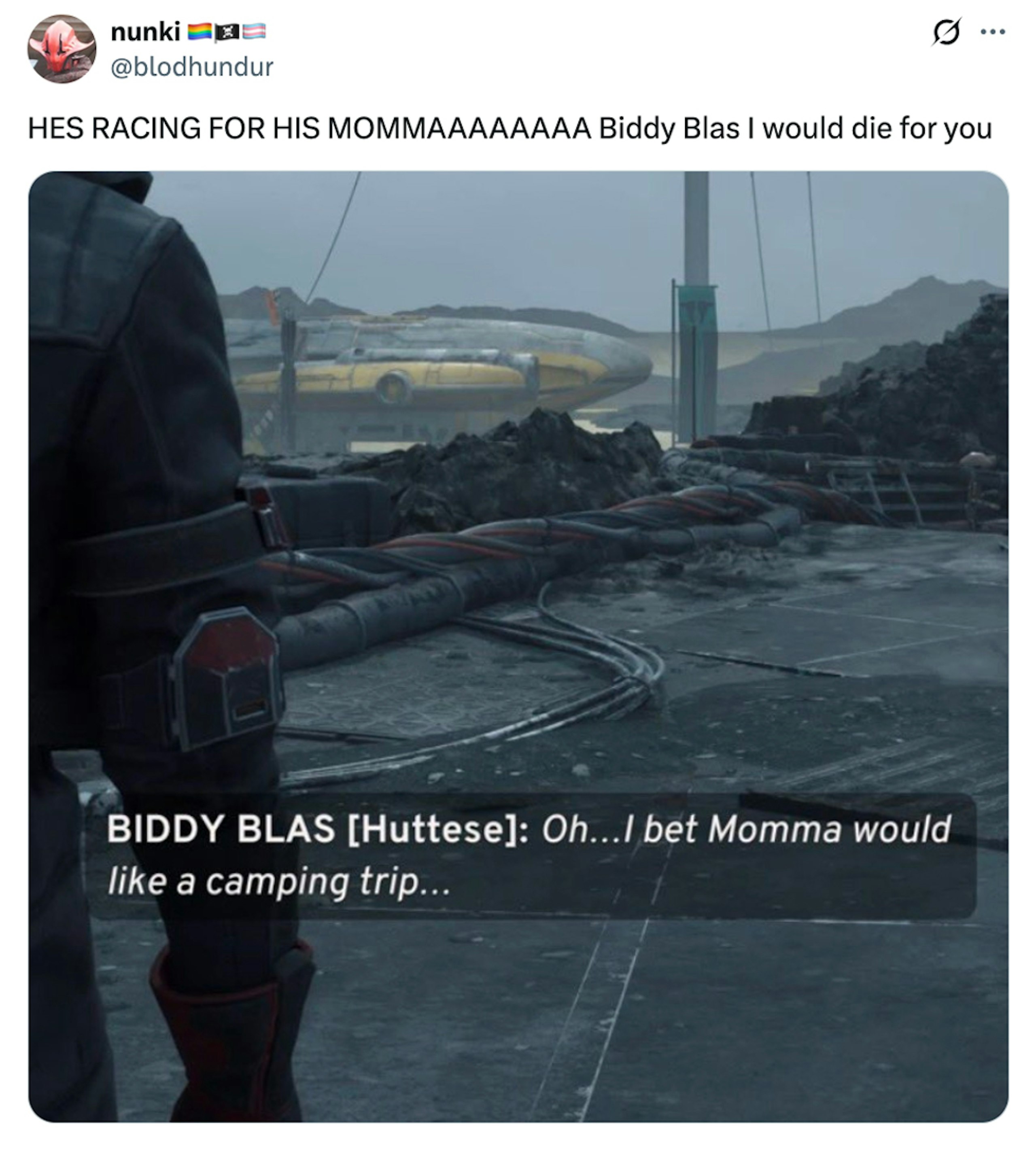 Biddy Blas meme