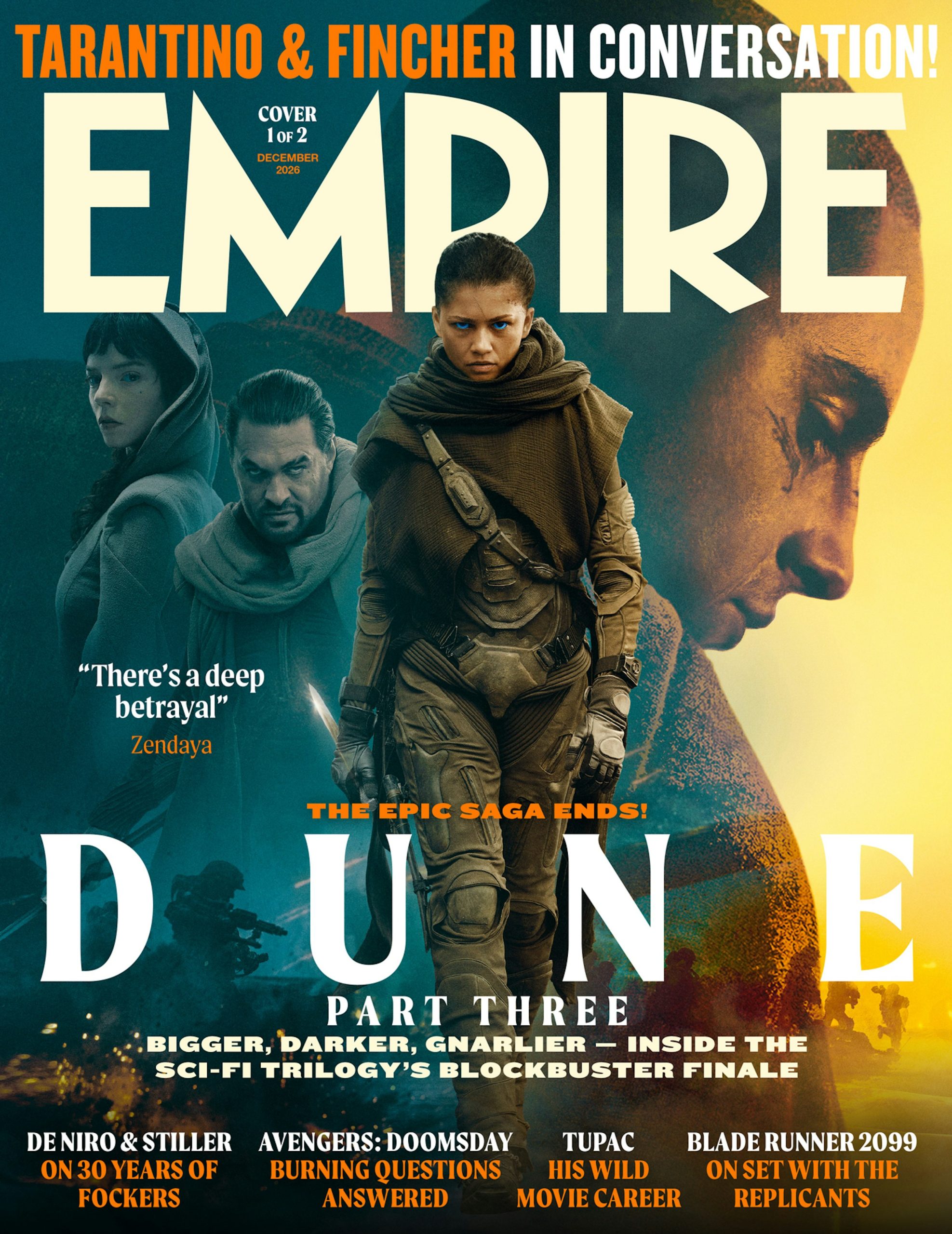 Empire’s World-Exclusive Dune: Part Three Covers Revealed