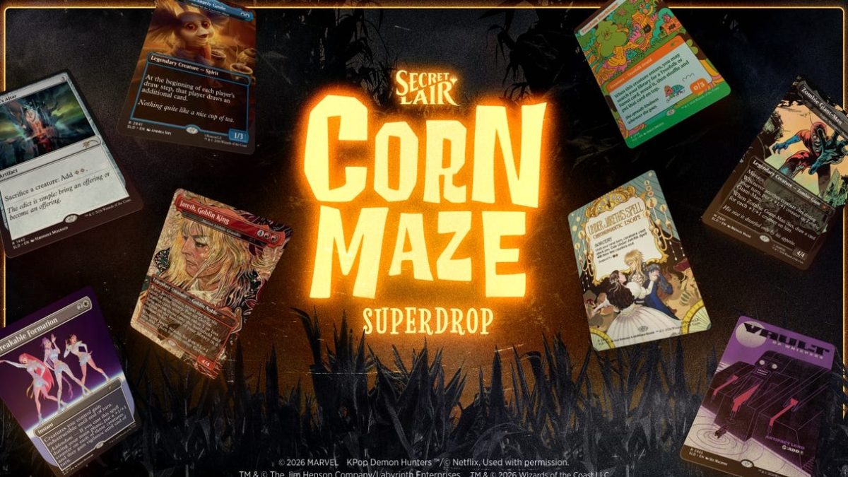 معرفی Superdrop جدید MTG: دنیای جادویی جیم هنسون و شگفتی‌های K-Pop