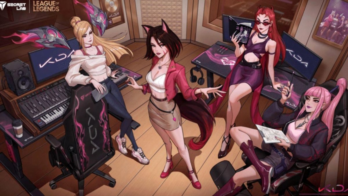 کالکشن جدید و هیجان‌انگیز Secretlab با تم K/DA Firestarter رونمایی شد